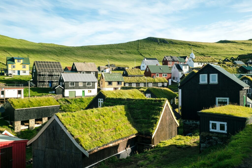 Houses in Mykines, Faroe Islands - Photo by Tommy Kwak on Unsplash